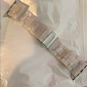 White Link Apple Watch Band